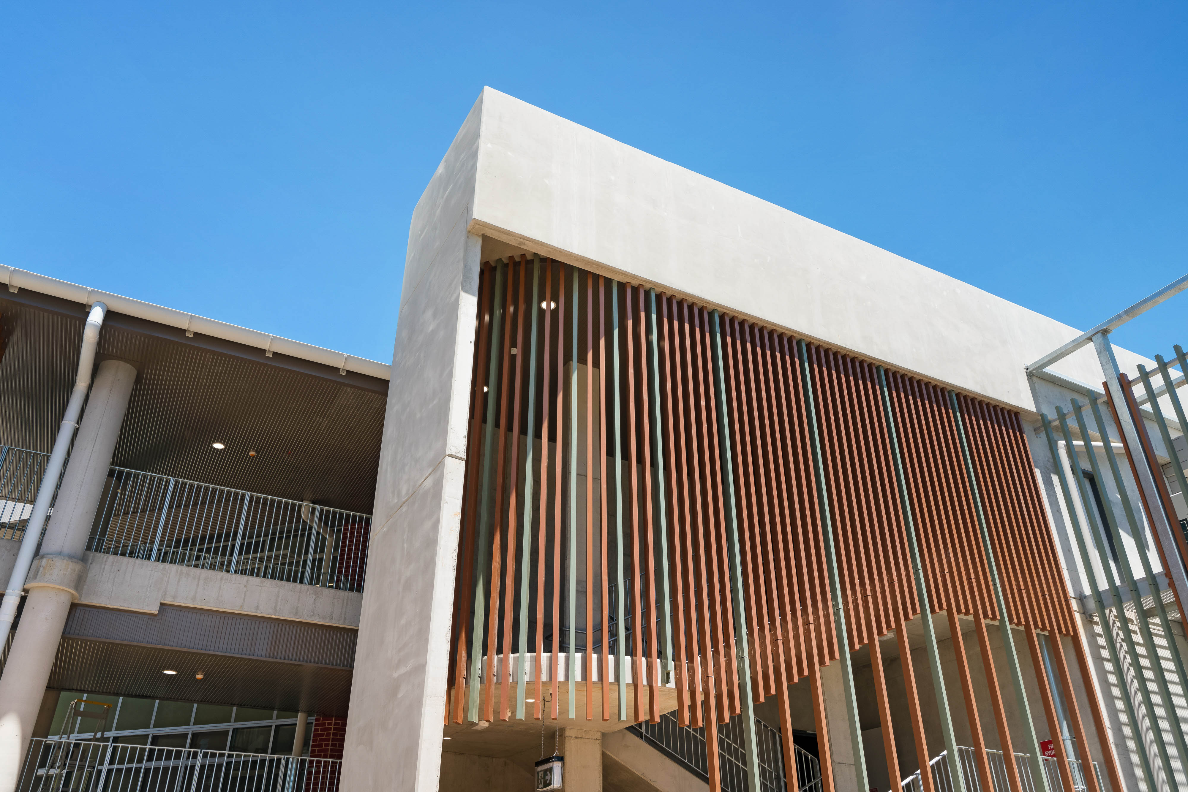 More than $770 million worth of new and upgraded school facilities were delivered for students in NSW during 2021, including this building at Kent Rd Public School in Marsfield.