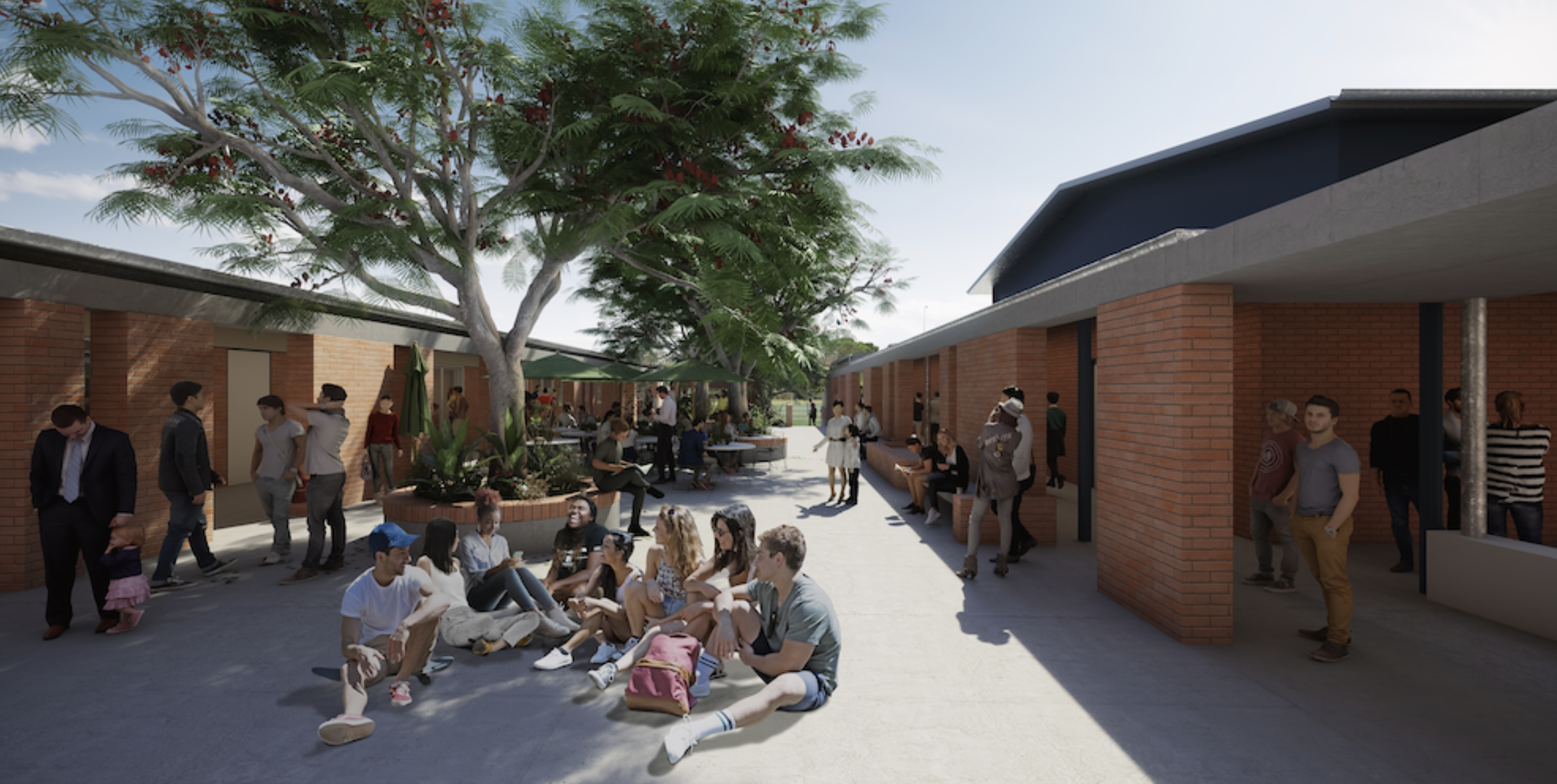 Tweed River High School - artist impression of VET facility