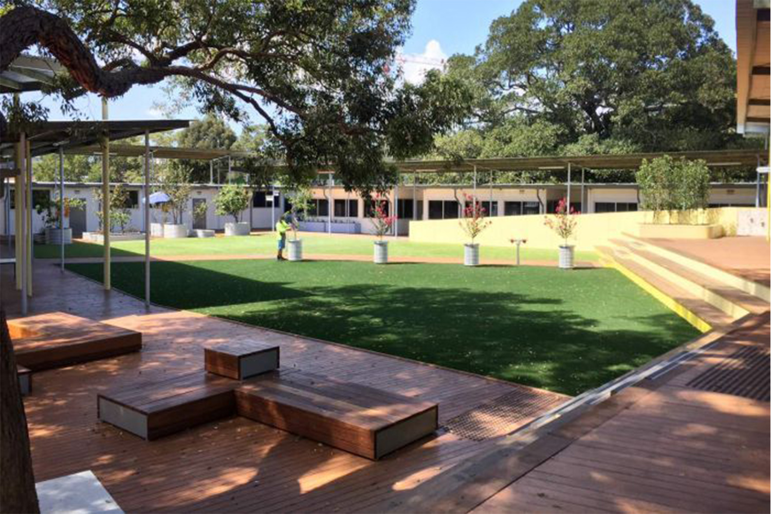 Walk in the park clever solution for Ultimo Public School