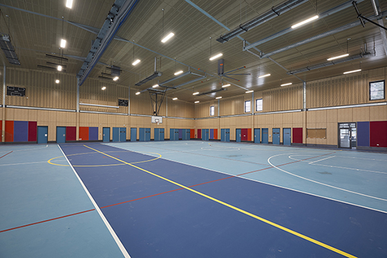 Indoor sporting facilities at Bella Vista Public School 