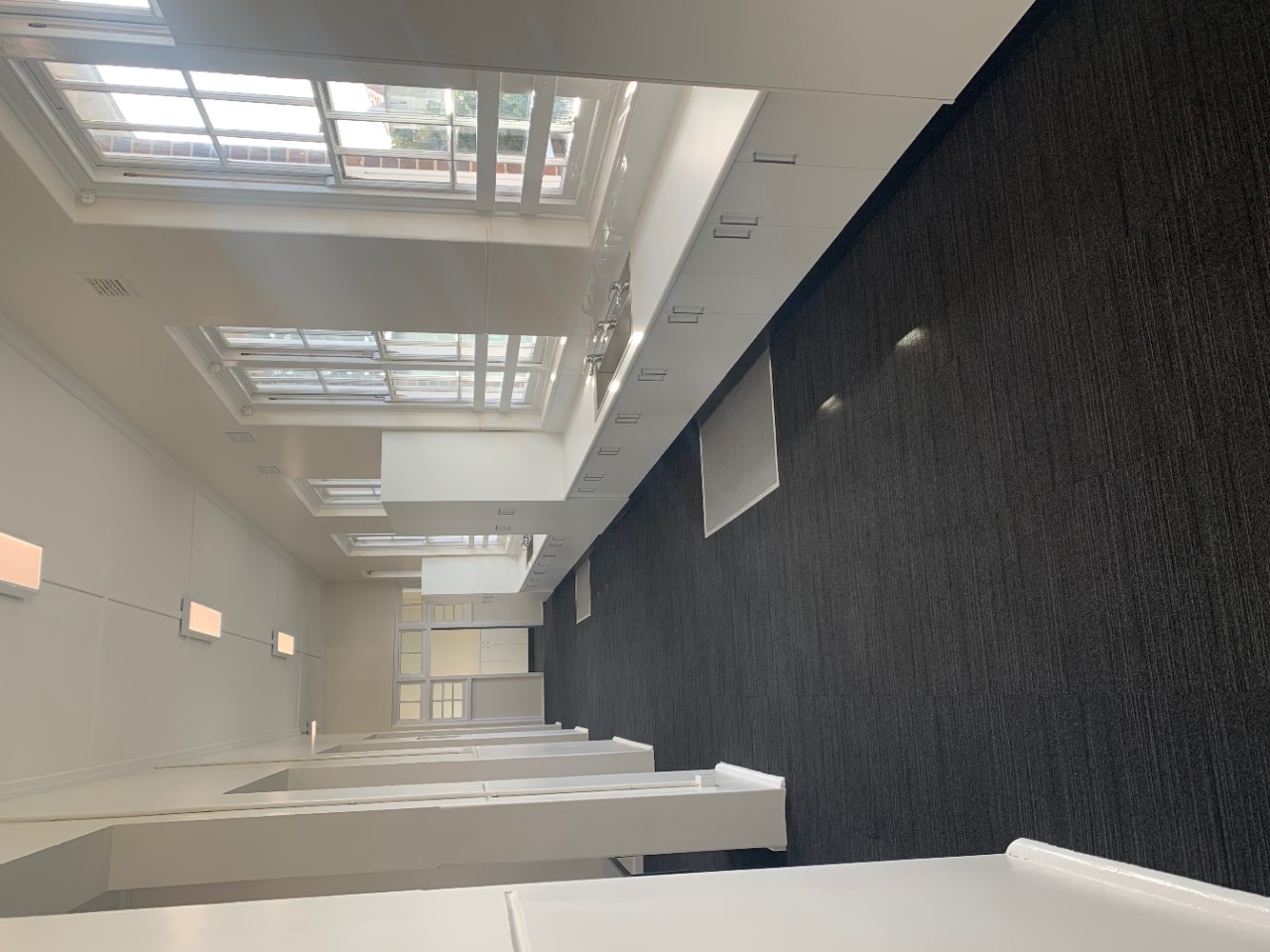 Restored hallway