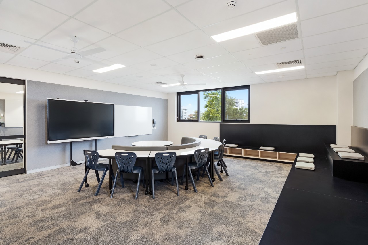 Chatswood Public School - Building P2 general learning classroom with Smart TV