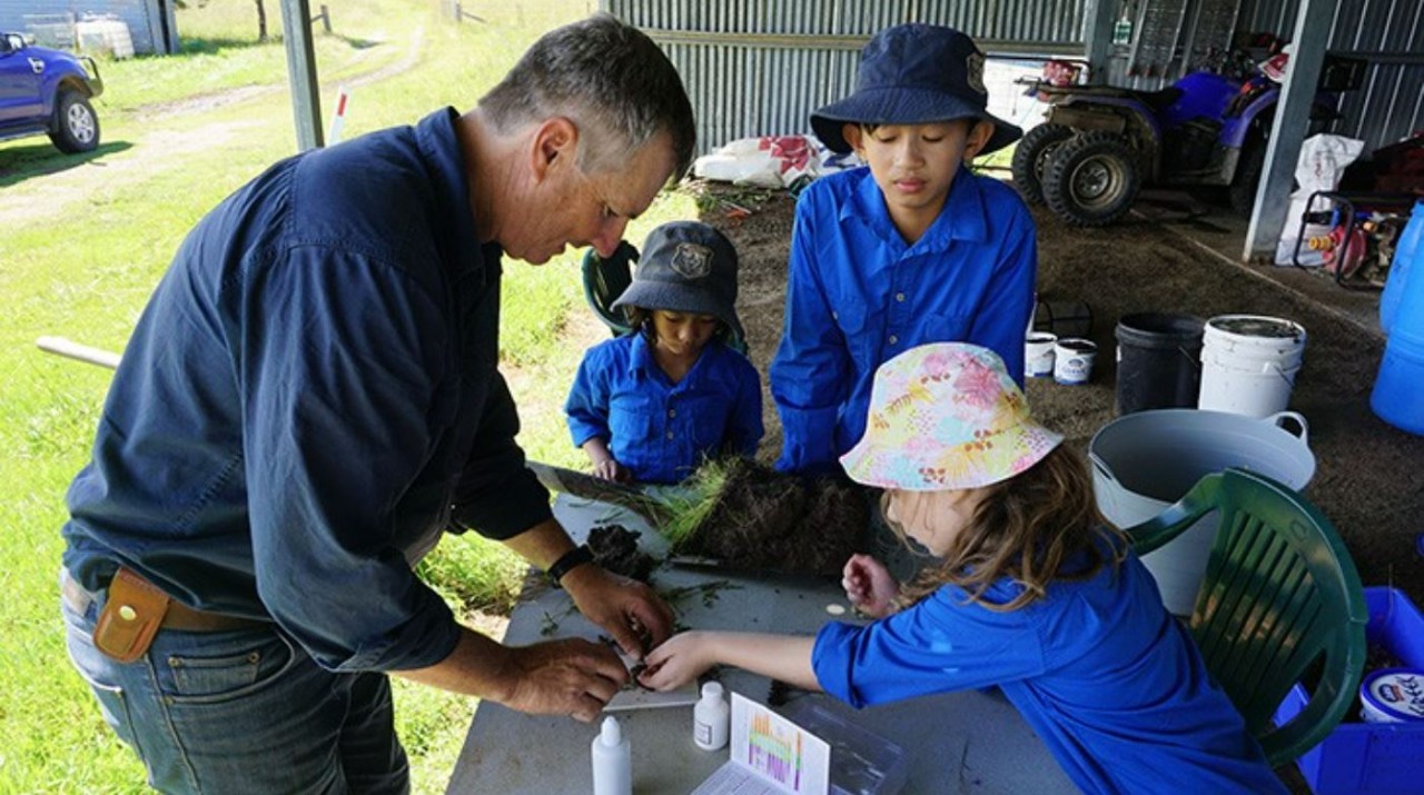 Small school leads the way on sustainability