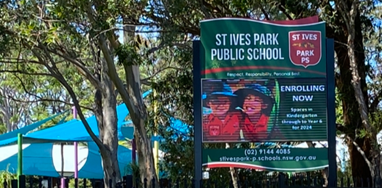 St Ives Park Public School sports field upgrades